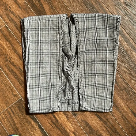 American Eagle plaid stretch Mom Jean size 6 - Picture 3 of 11